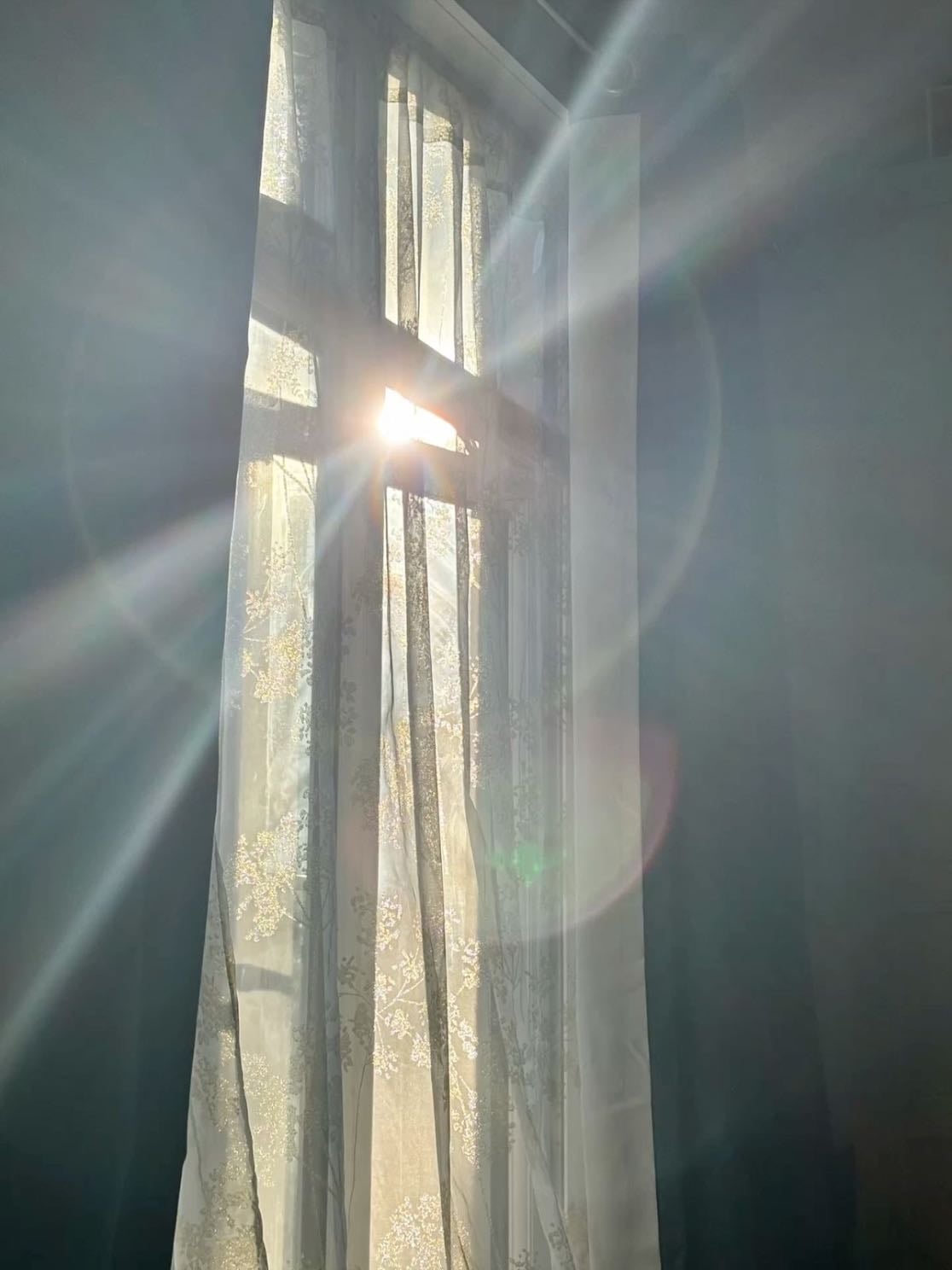 sunlight - the sunlight on my face when i wake up in the morning