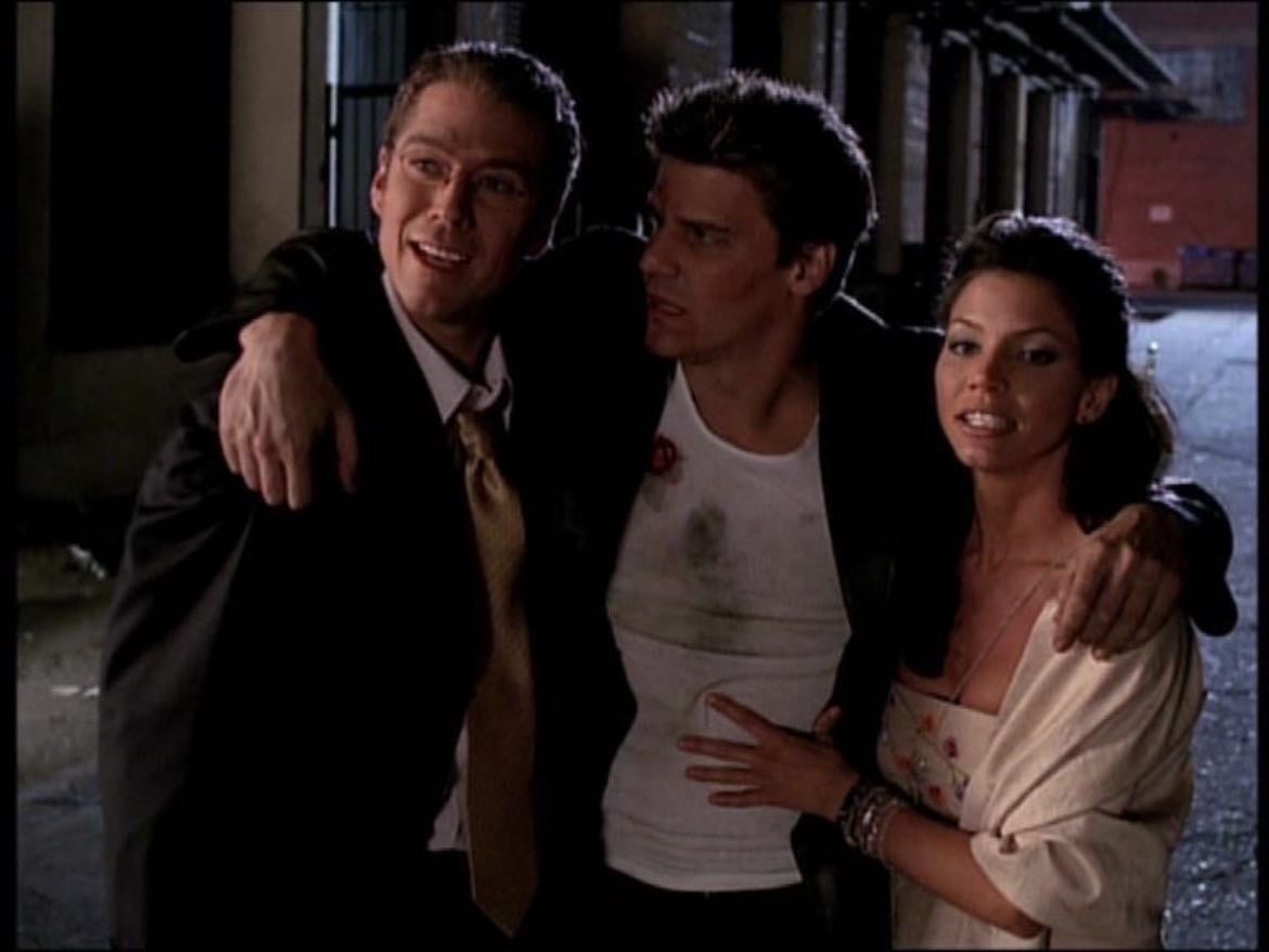 cordelia, angel, & wesley - and fred, gunn, spike, and lorne