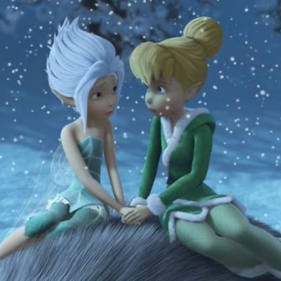 tinkerbell & periwinkle