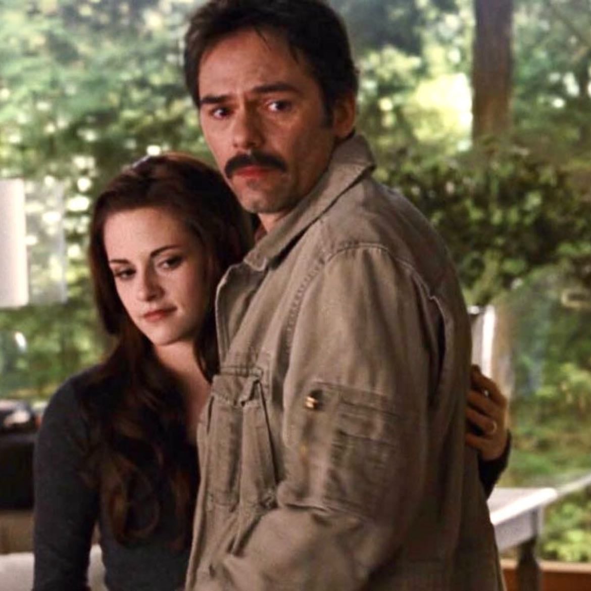 twilight: breaking dawn part two - when charlie told bella that renesme had her eyes and knew she wasn’t just edwards niece