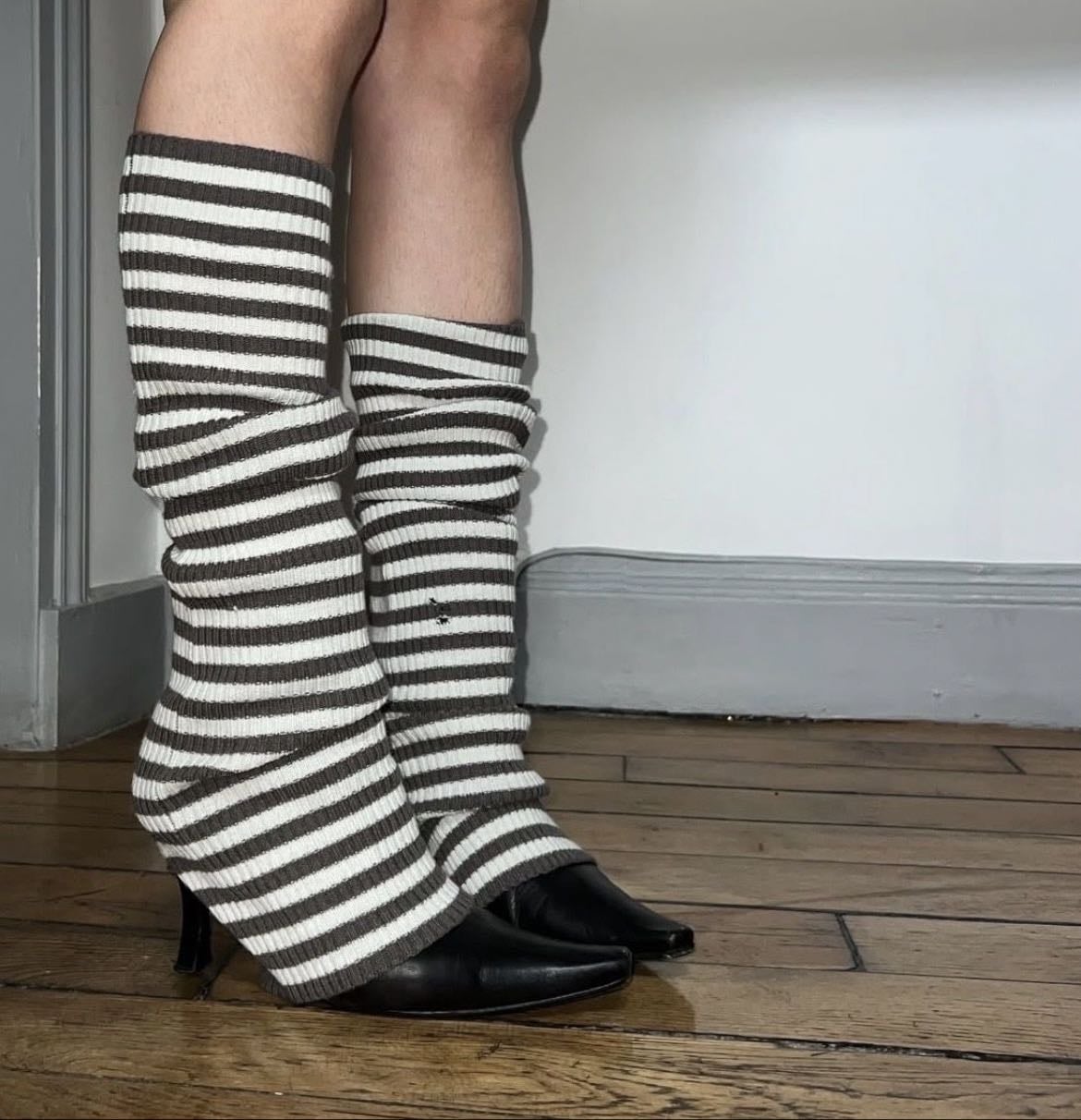 Leg warmers (with heel inserts)
