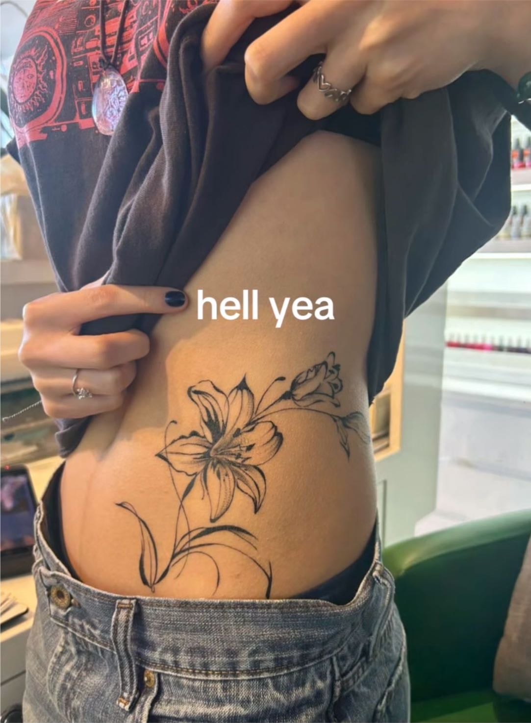 Get a tattoo 🌷