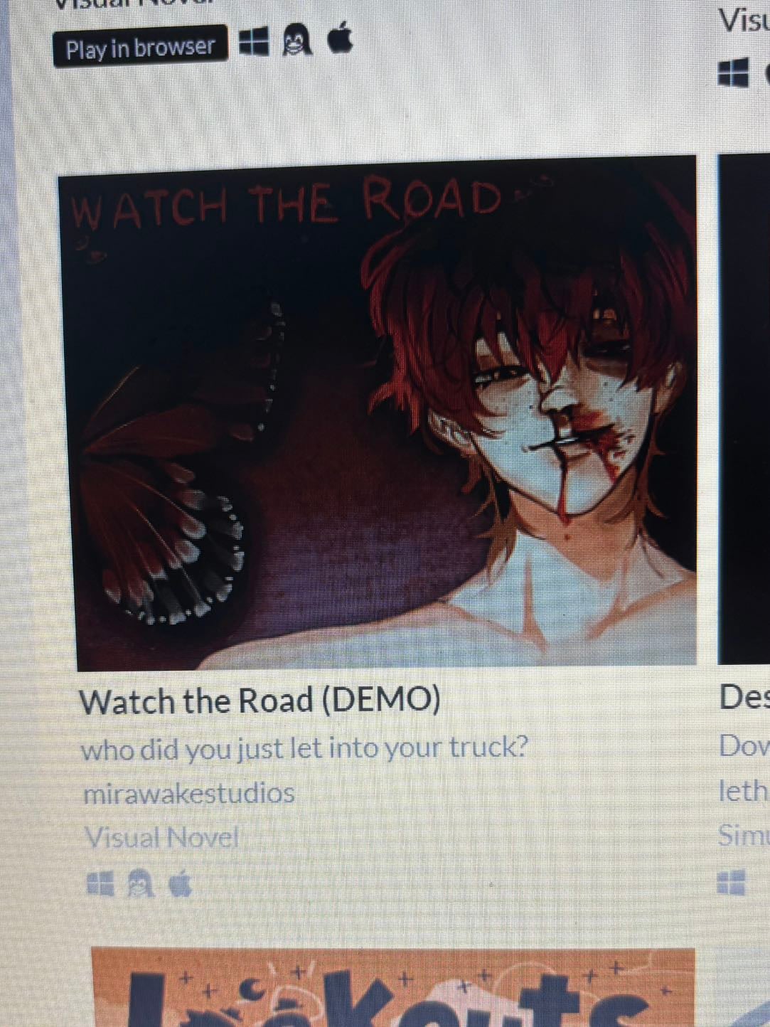 Watch the road (demo)