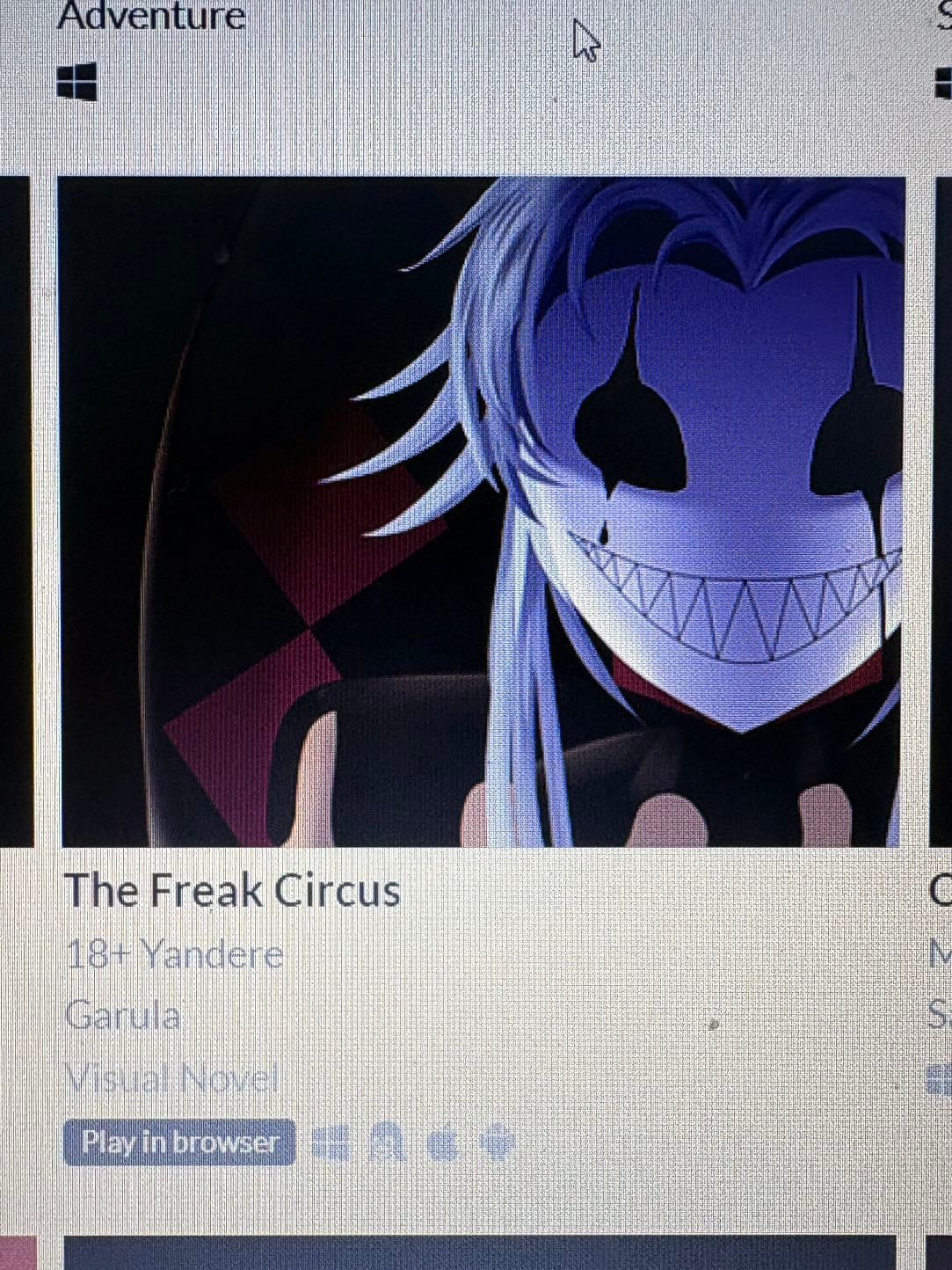 The freak circus