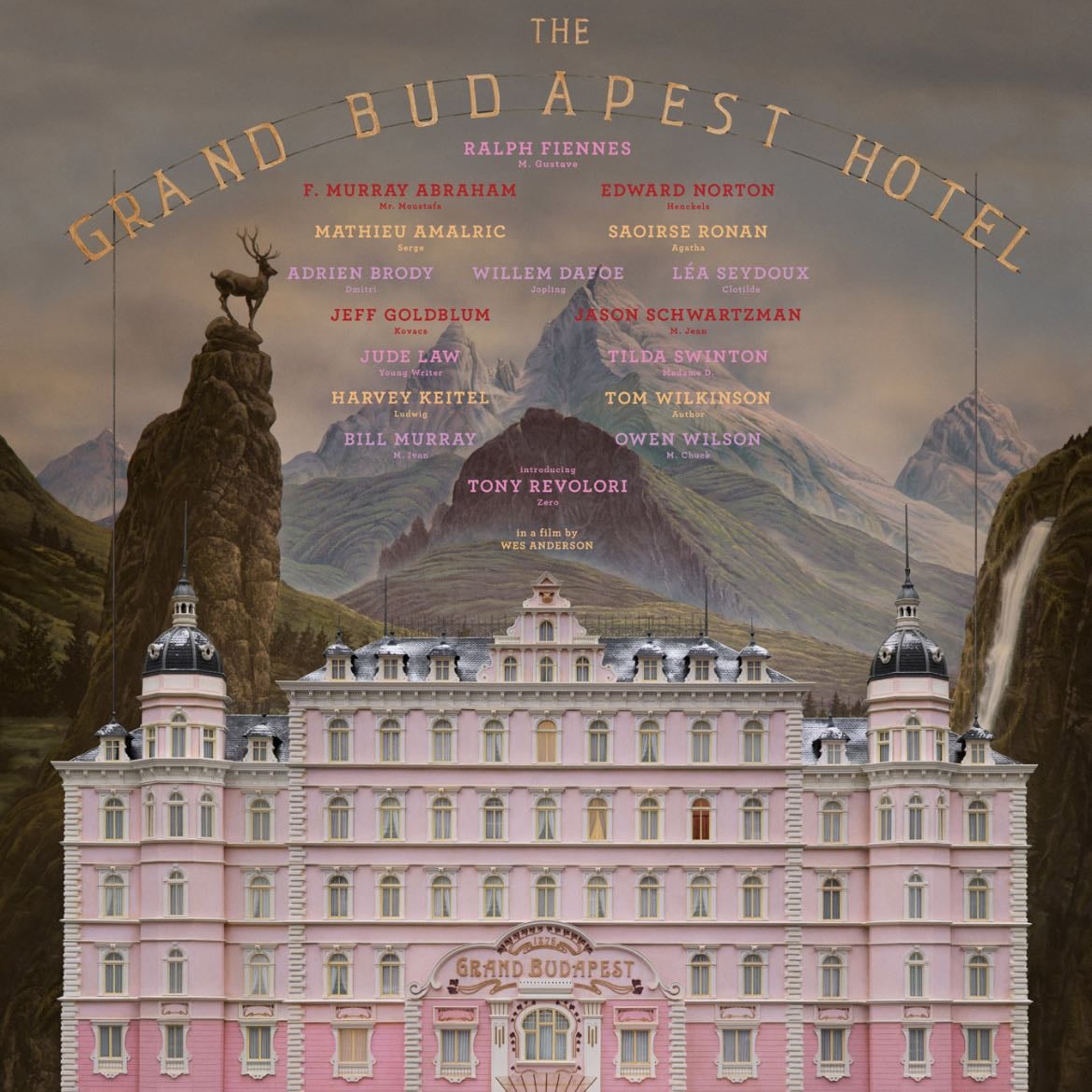 The Grand Budapest Hotel - Wes Anderson · 2014