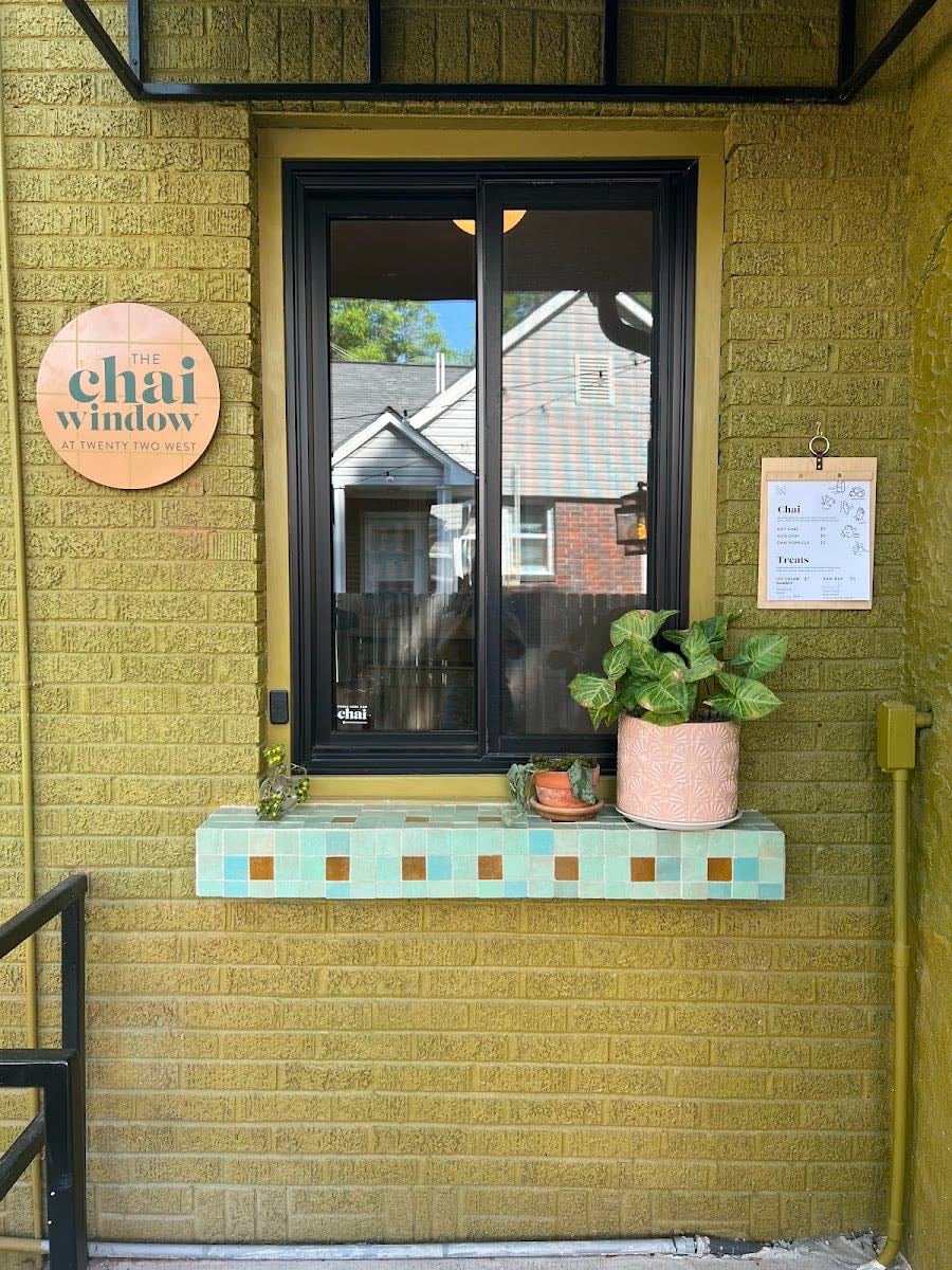 The Chai Window at Twenty Two West