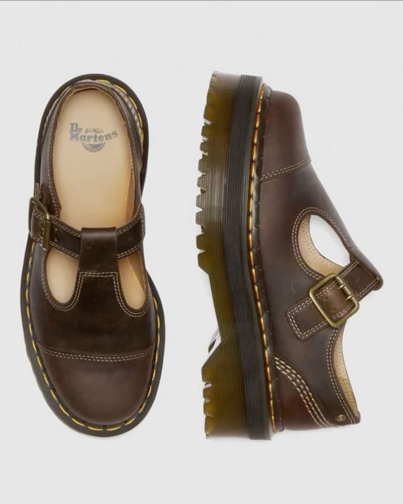 Dr. Marten Arc crazy horse Platform - Brown
