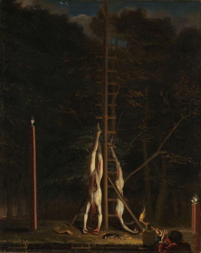 The corpses of the brothers DeWitt