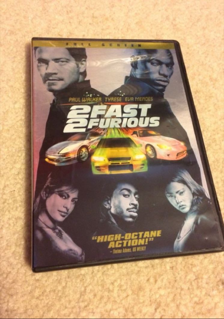 2fast 2furious DVD - action/crime