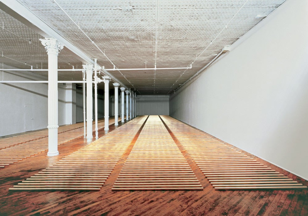 The Broken Kilometer - Walter de Maria