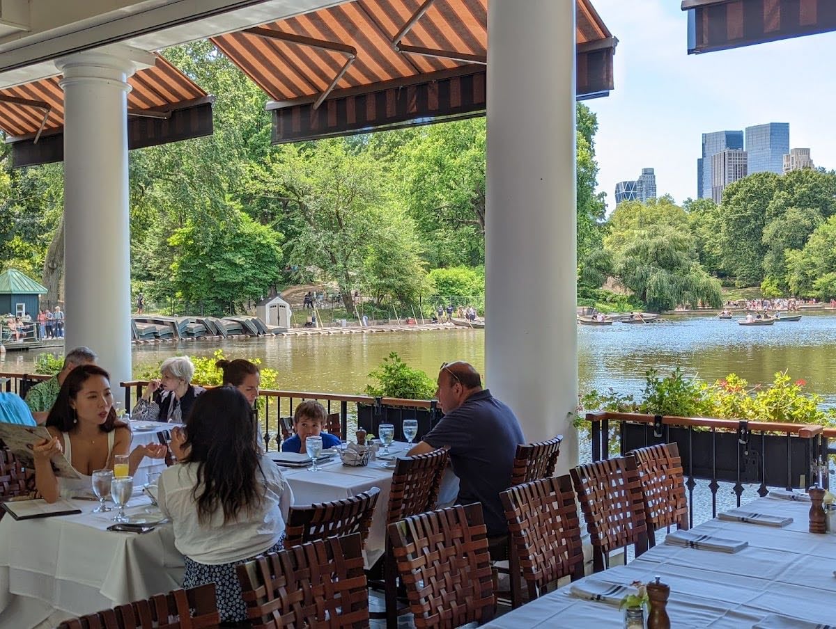 Central Park Boat House - All day (breakfast-lunch-dinner) book in advance