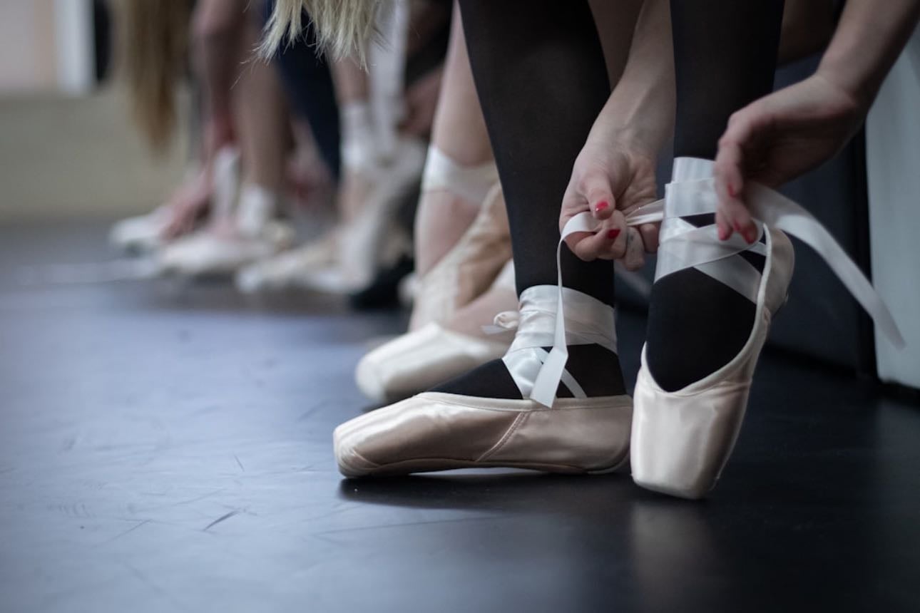 leotards and tights - if you only have yoga pants and a workout tshirt, then wear those! but you can find some inexpensive tights and leotards online!