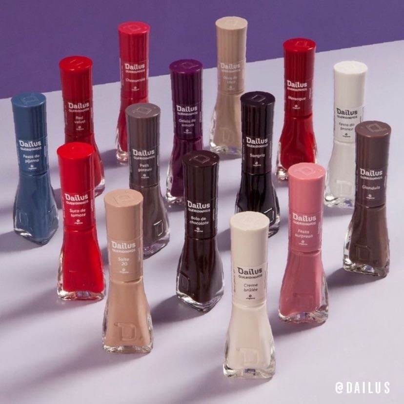 esmaltes - principalmente se for dailus ou risqué