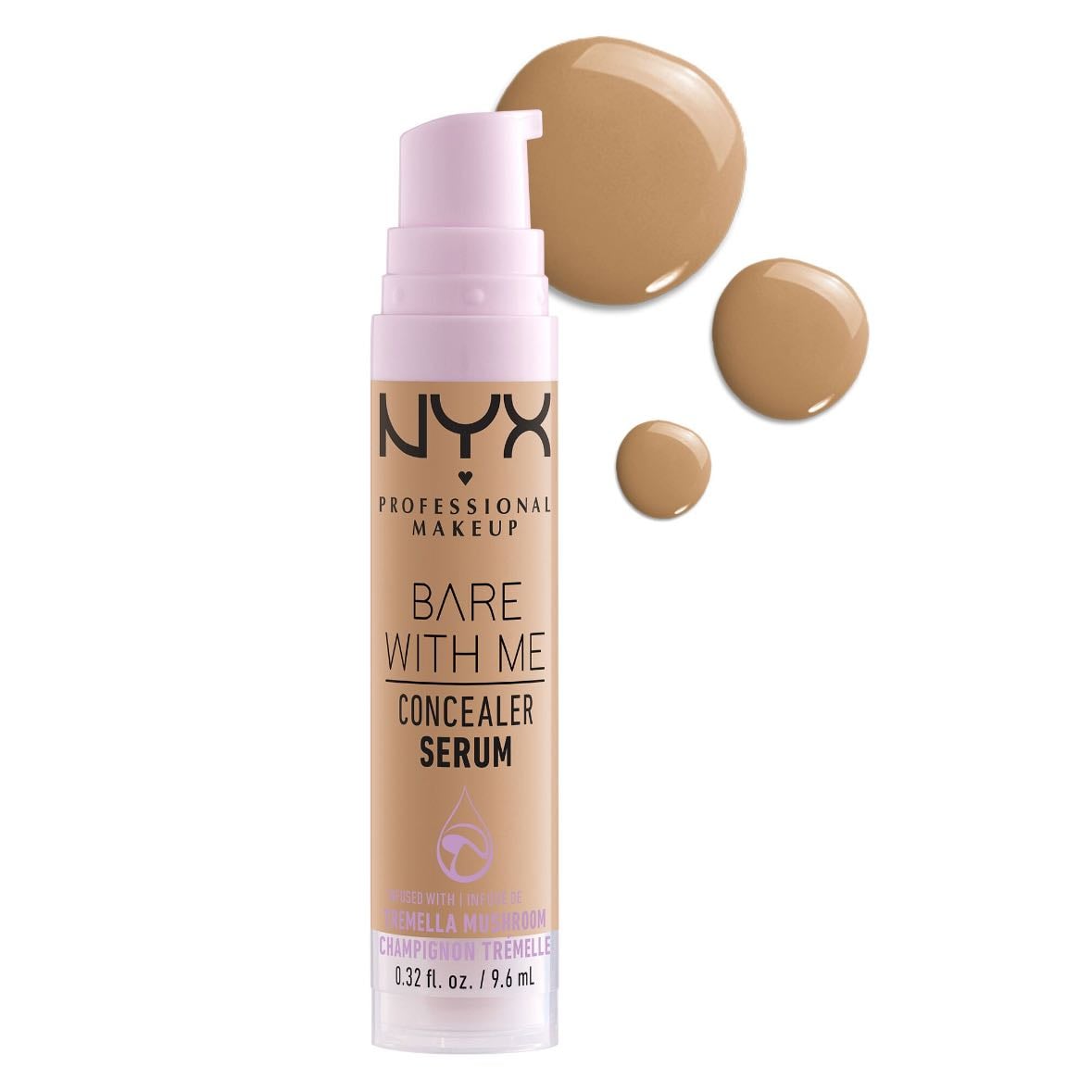 nyx bare with me serum concealer - 01 fair