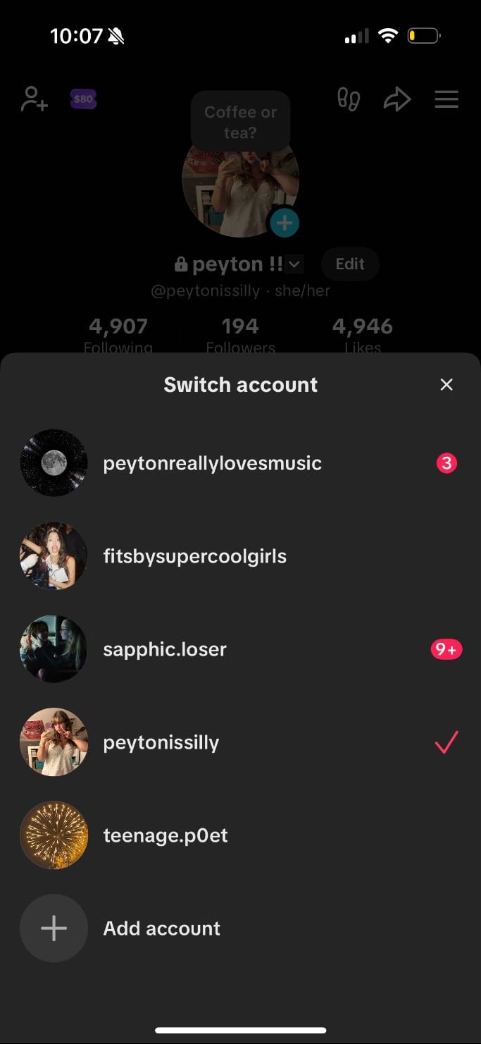 reach 1,000 followers on one of my tiktok accounts