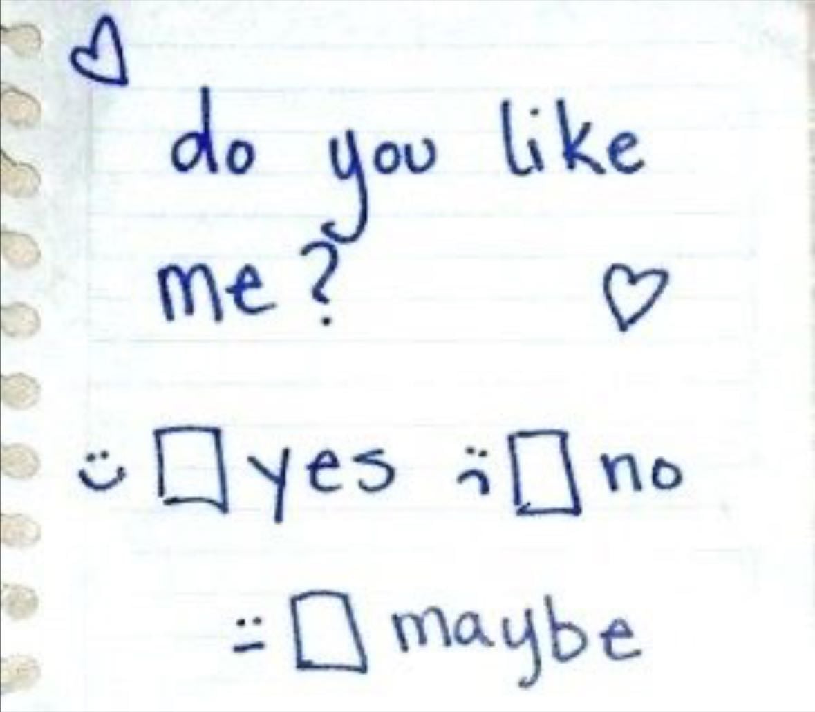 like or like like - songs about wanting to know if they really like you or not (title came from the song like or like like by miniature tigers)