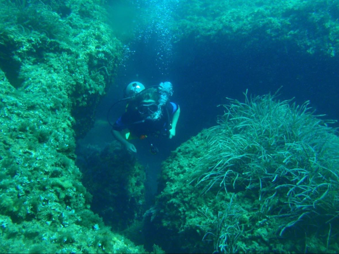 Scuba diving