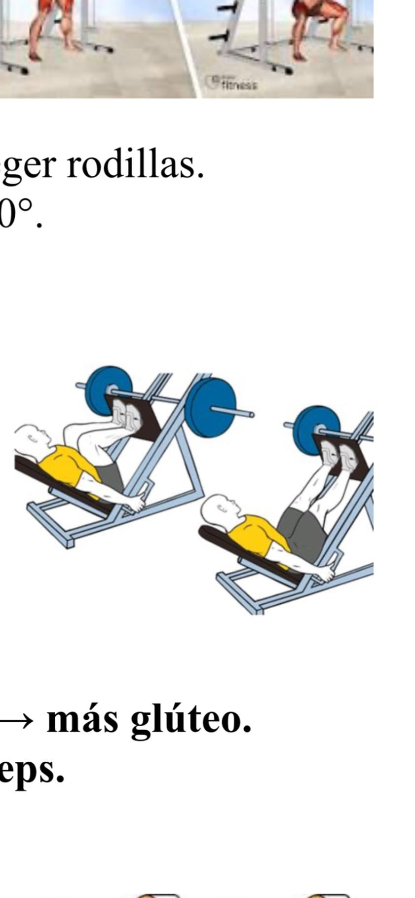 Prensa de piernas - Máquina (75,7kg iniciales)