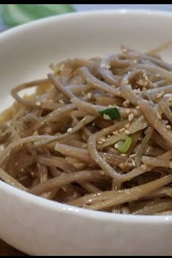 Goguma Julgi Bokkeum - stir-fried sweet potato stems