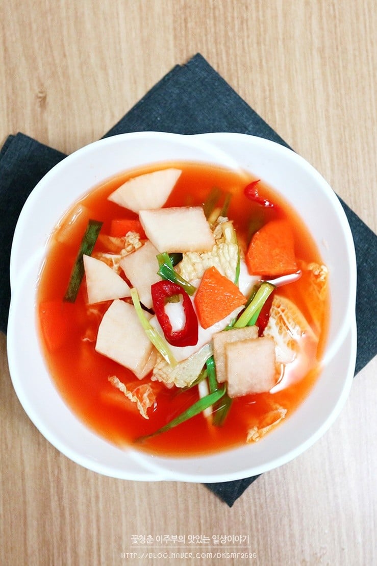 Nabak- kimchi - vegetable and fruit kimchi