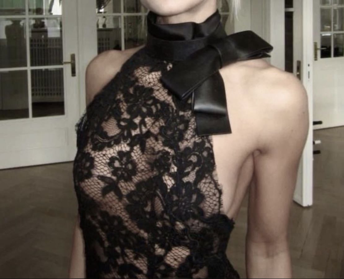 more lace - dresses, blouses, tops, pants, chokers everything lacy