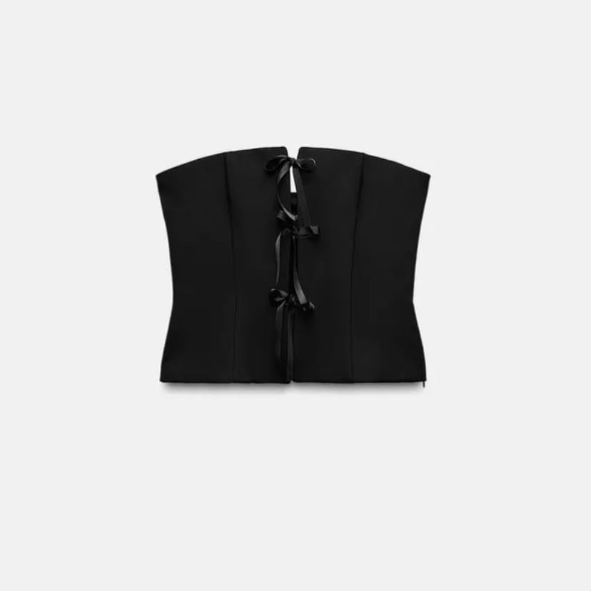 corset laços - Zara