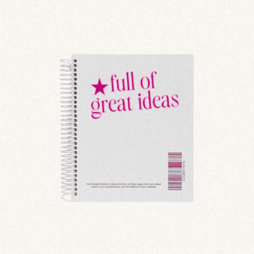 caderno fashion notebook - Ilustralle