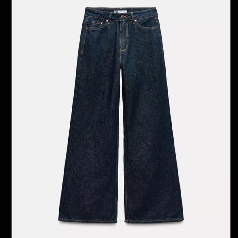 jeans escuro - Zara