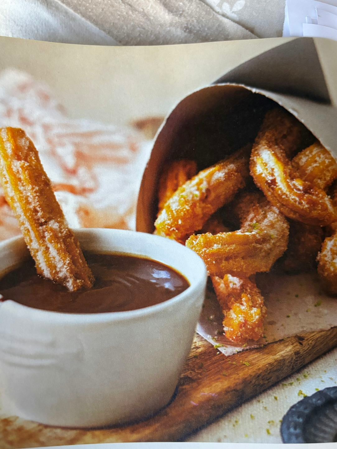 Churros con chocolate