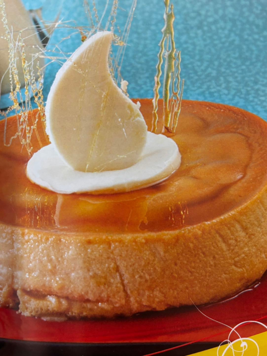 Flan de queso