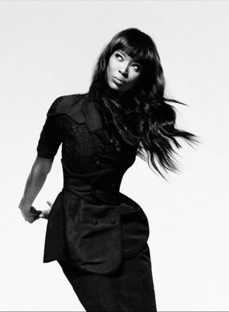 Naomi Campbell - One of the six supermodels of the 90s