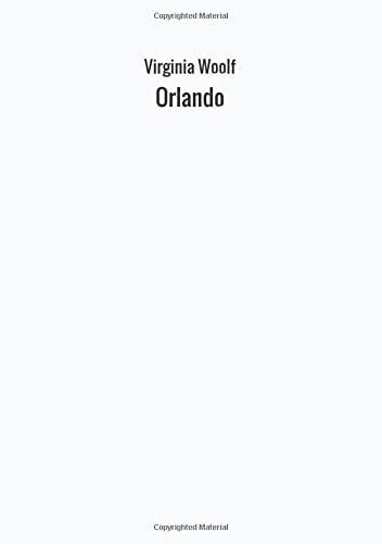 Orlando - Virginia Woolf · 2017