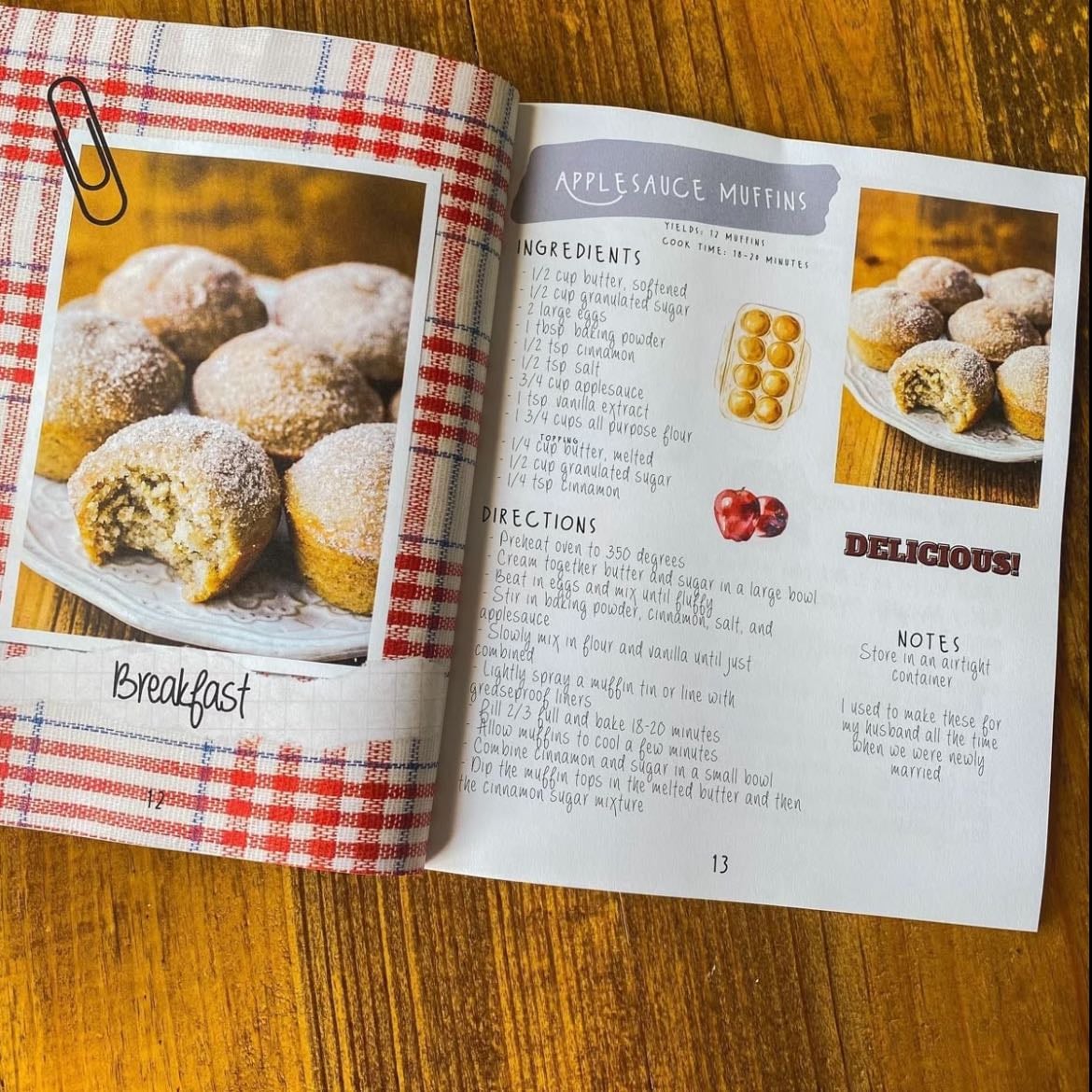 Recipe journal - Menús & recetas: cocina natural, recetas familiares