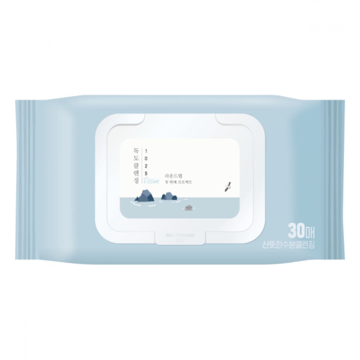 round lab dokdo cleansing tissue