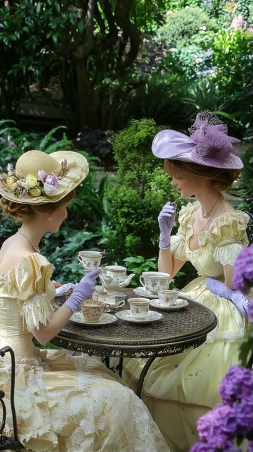 dress with puff sleeves - (bonus points if it has polka dots or a floral pattern)