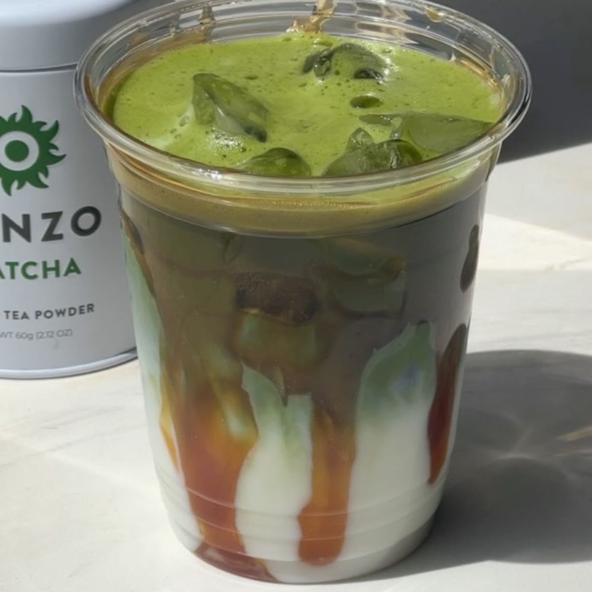 Classic Caramel Matcha