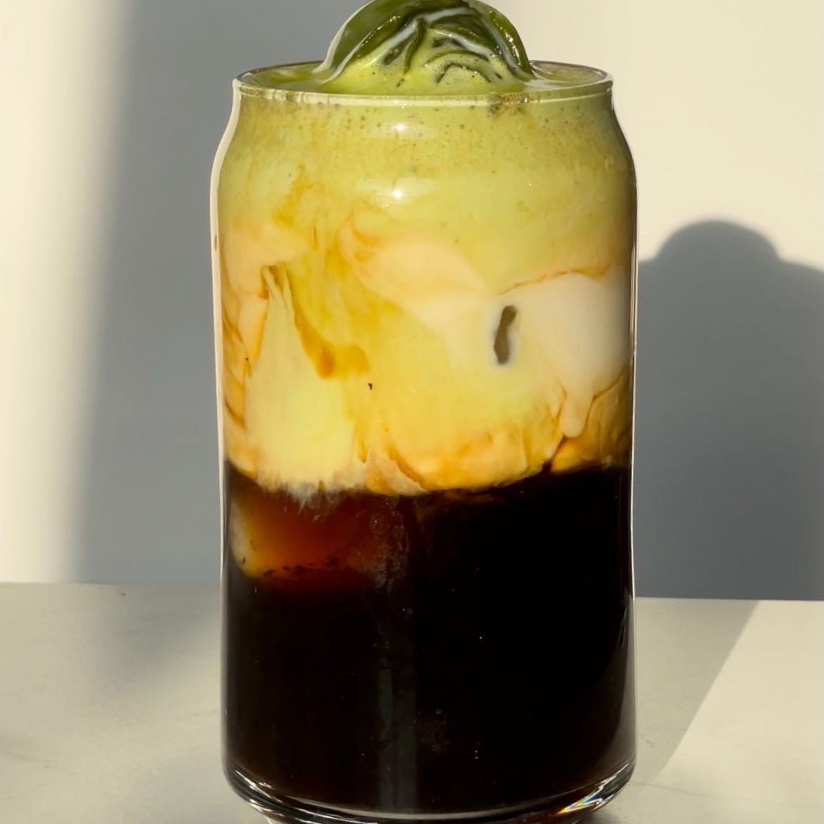 Brown Sugar Iced Vanilla Matcha
