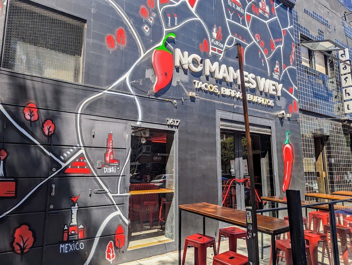 Tacos No Mames Wey Palermo Hollywood - Comida Mexicana