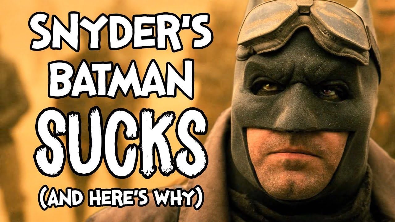 Snyder’s Batman Is Terrible (And Here’s Why) - YouTube