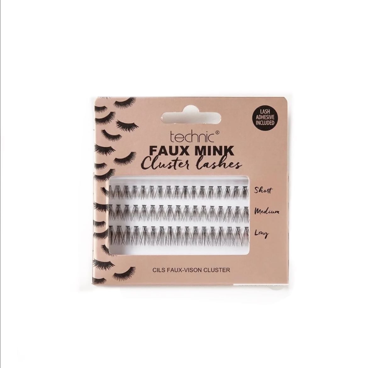 Technic Faux Mink Cluster Lashes - 3.99€