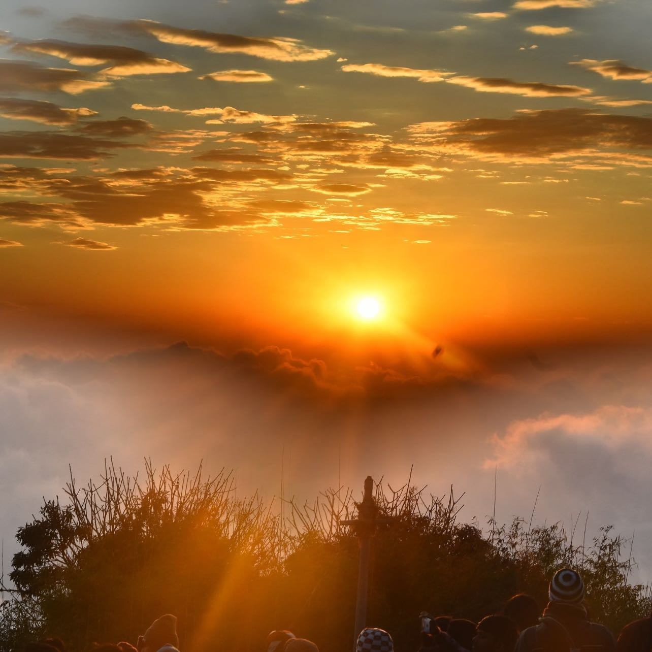 Watch sunrise