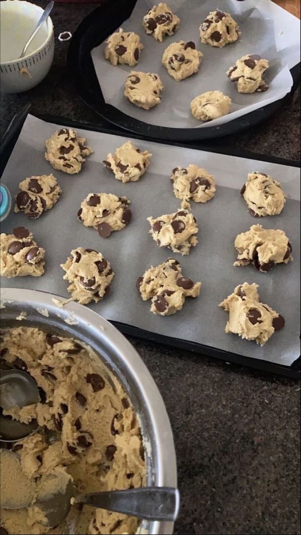 Hacer cookies o cocinar🍔🍪