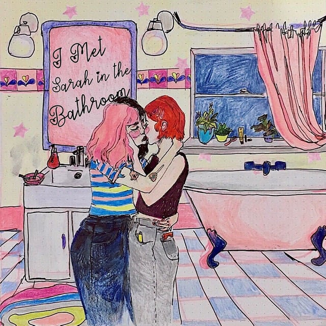 i met sarah in the bathroom - Song · awfultune
