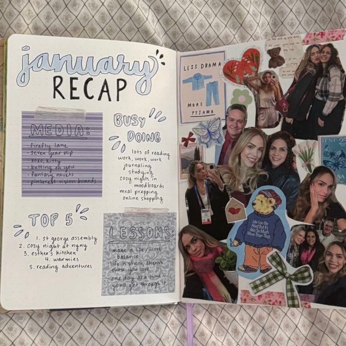 Page: Month’s recap - ₍ᐢ. .ᐢ₎