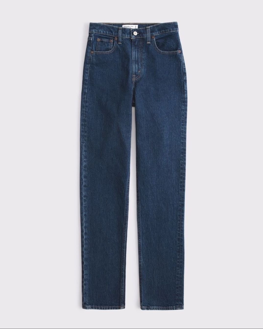 navy jeans