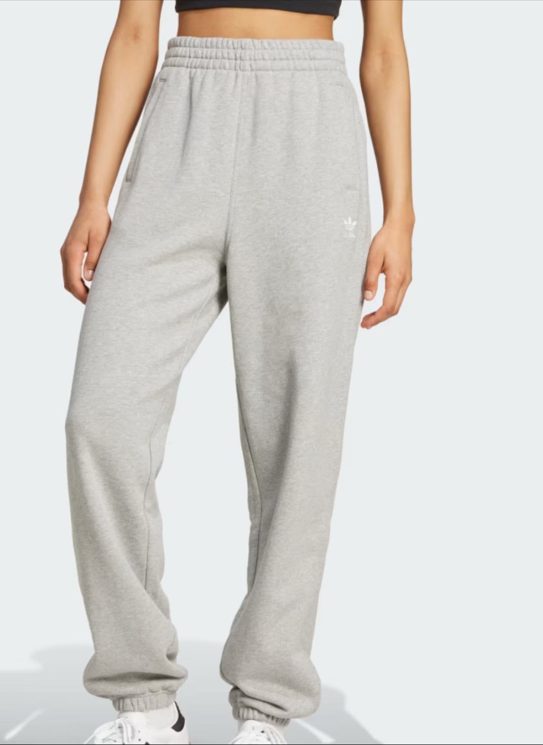 grey adidas joggers