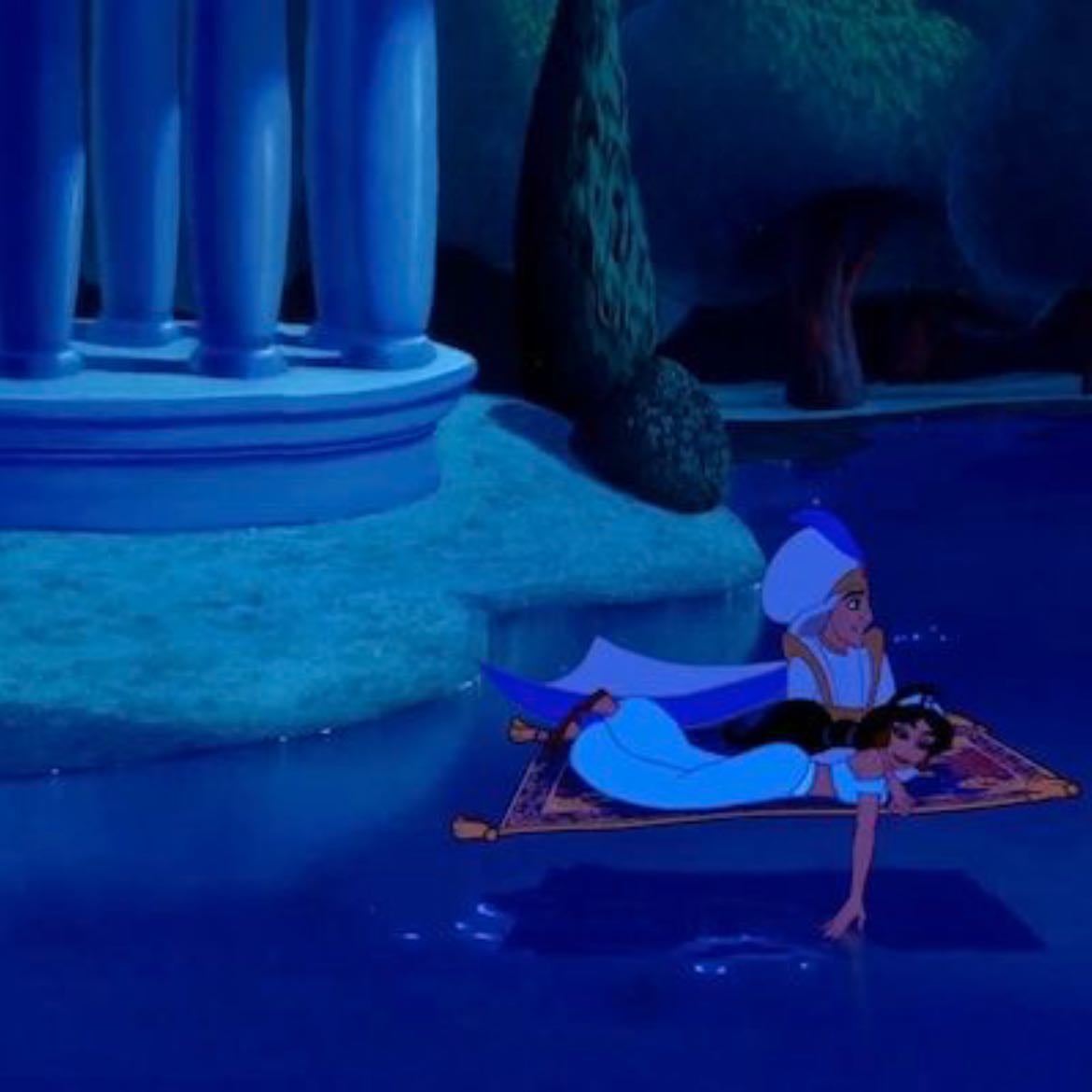 Aladdin - um passeio noturno pela arabia, mostrando todas as belezas que eu nunca vi? conte comigo caralho