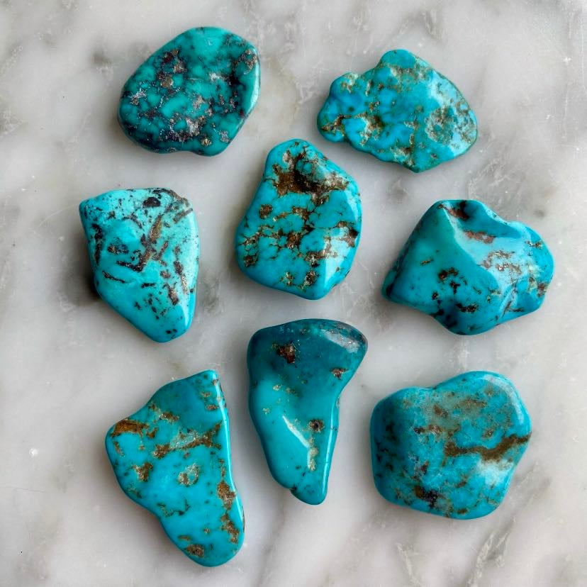 Turquoise - chakra 5 (gorge) et 4 (cœur)