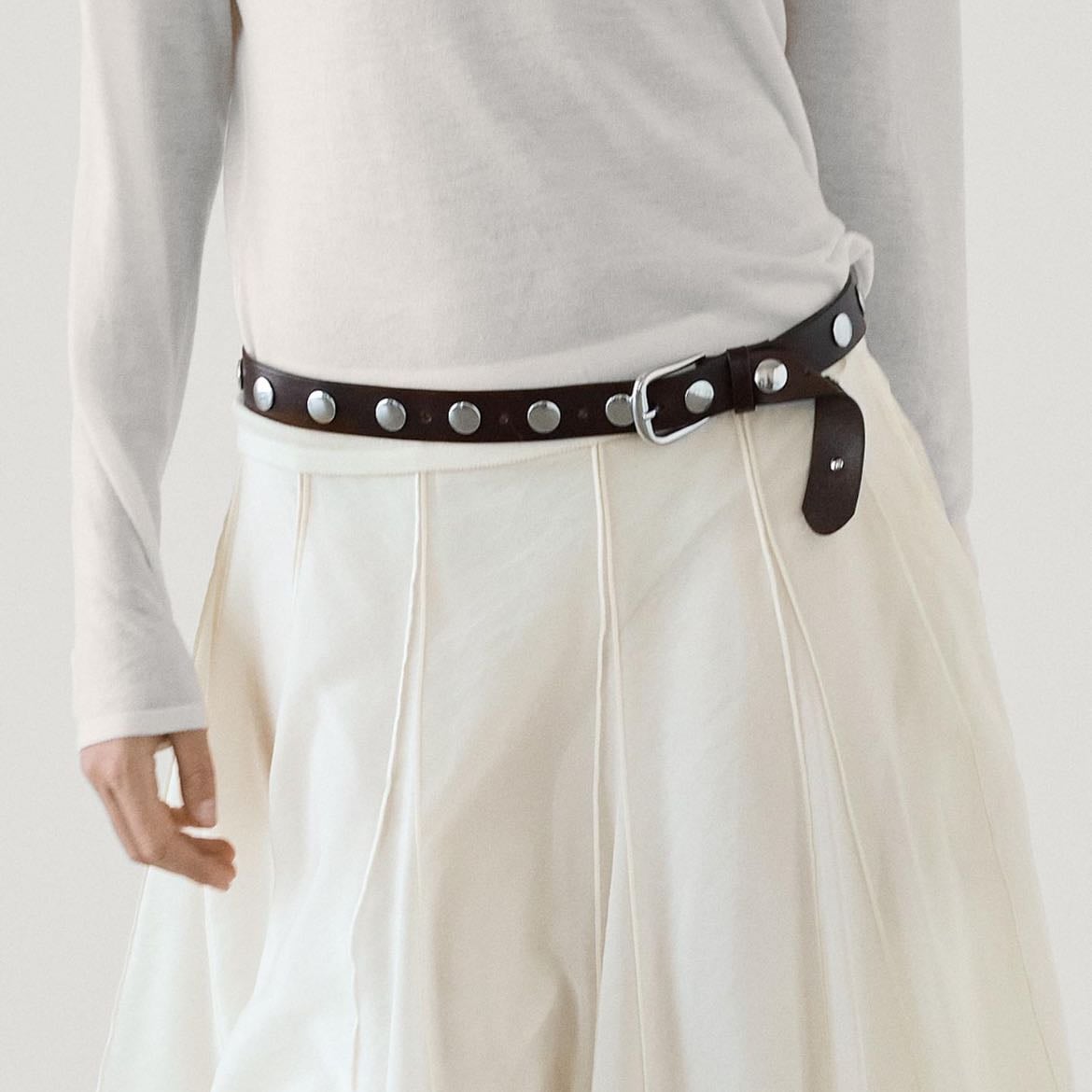 chic belt - this one’s from massimo dutti i wear this belt whenever i can