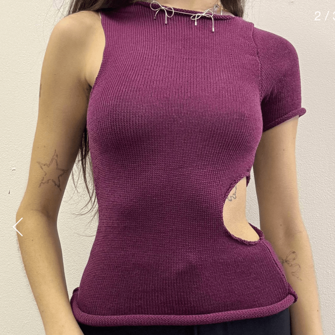 freya mckee cut out top